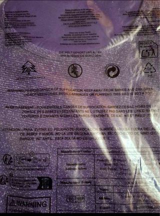 Camiseta Morada Talla 44