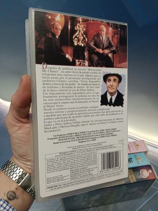 4 cintas, peliculas VHS. especial Peter sellers