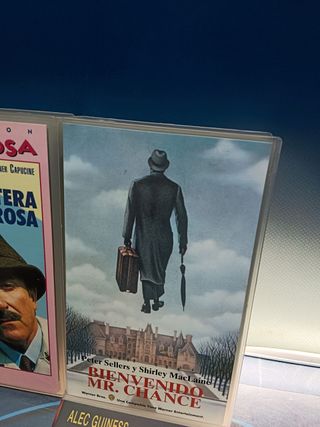 4 cintas, peliculas VHS. especial Peter sellers