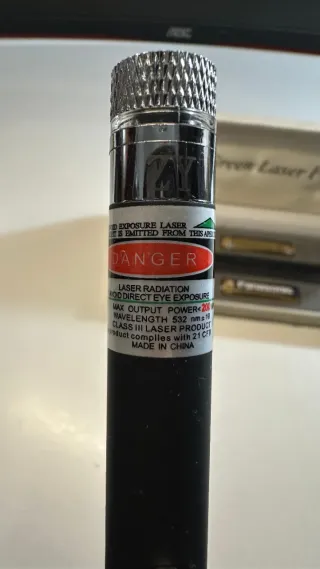 Puntero Láser Verde Caja Completa