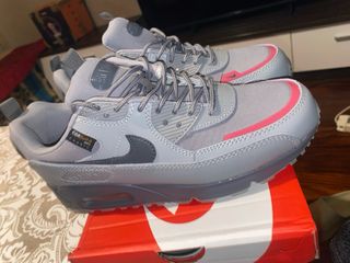 Nike Air Max 90 Gris/Rojo