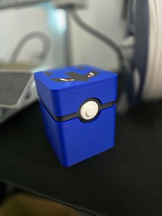 Caja Pokémon Lucario TCG Impresa 3D