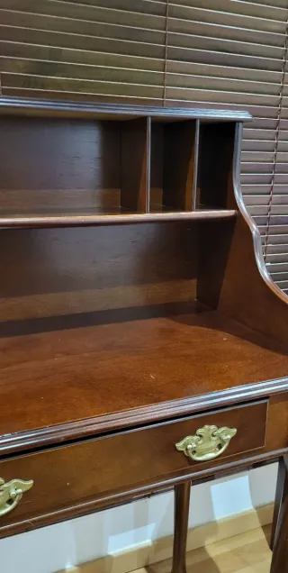 Consola/Tocador/Escritorio Madera y Cristal