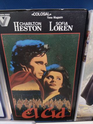 5 vhs, Películas de Sofia Loren
