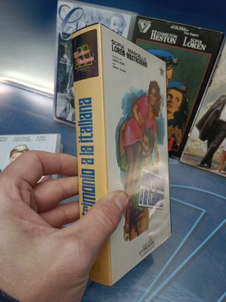 5 vhs, Películas de Sofia Loren