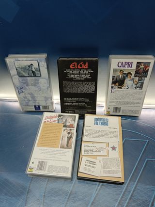 5 vhs, Películas de Sofia Loren