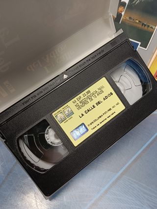 PELÍCULAS VHS , 3 películas especial Harrison Ford-El fugitivo, La calle del adiós, Único testigo