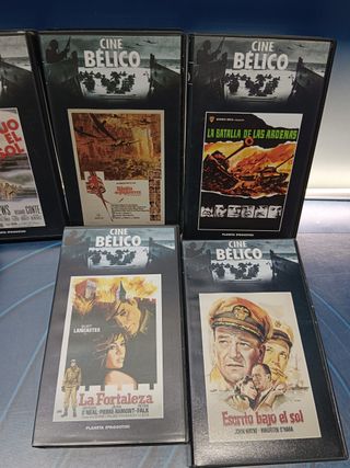 PELÍCULAS VHS , 7 películas bélicas, cine bélico