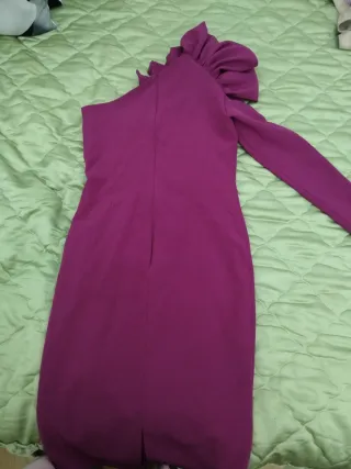 Vestido de fiesta morado
