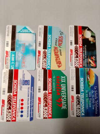 Lotto Schede Telefoniche Telecom Italia