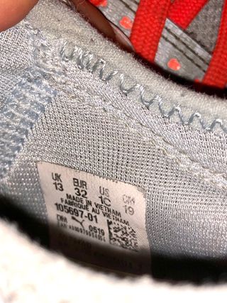 Botas de fútbol infantil Puma niño/niña