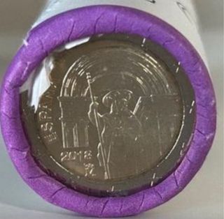 Moneda 2 euros España 2018 Santiago