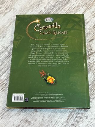 Campanilla y el gran rescate. Libro de la película