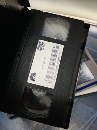 cintas VHS, 3 películas históricas VHS