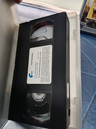 cintas VHS, 3 películas históricas VHS