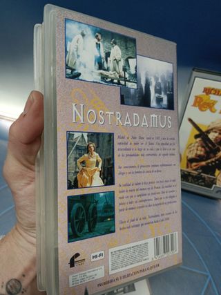 cintas VHS, 3 películas históricas VHS