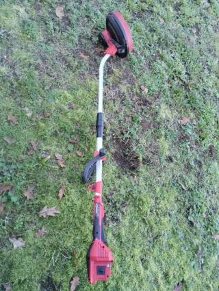 Desbrozadora de jardín eléctrica