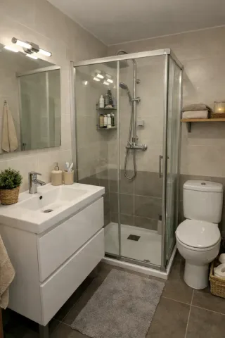 Cambio bañera por ducha y reforma baño