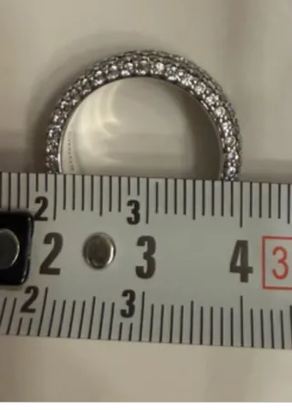 Anillo Pandora Plata Brillantes Talla 54