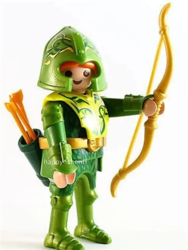 Playmobil-Elfo guerrero medieval.6840...
