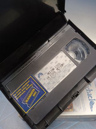 cintas VHS, 4 películas, especial JOHN TRAVOLTA