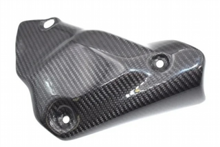 TAPA TUBO DE ESCAPE DUCATI 848 1098 1198 CARBONO