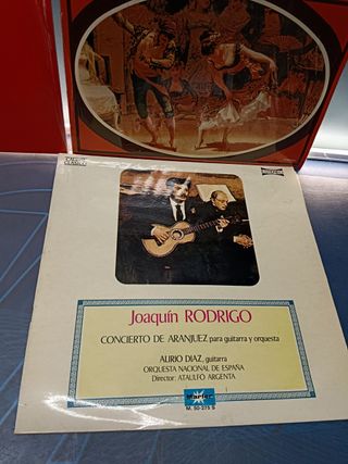 4 discos, LPs, vinilos, MÚSICA CLÁSICA, ALBENIZ, CONCIERTO DE ARANJUEZ y mas