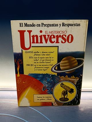 libro EL MUNDO EN PREGUNTAS Y RESPUESTAS ,  EL MISTERIOSO UNIVERSO