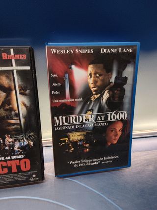 3 películas VHS , especial Wesley Snipes