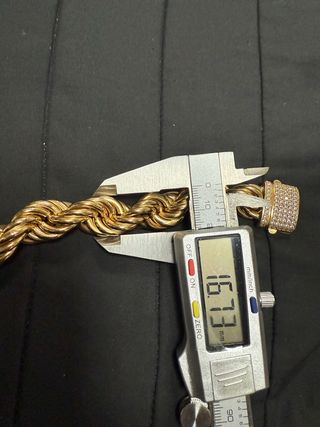 Cadena Cordón Oro 18k Gruesa