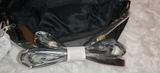 Bolso Clutch Negro Piel Sintética