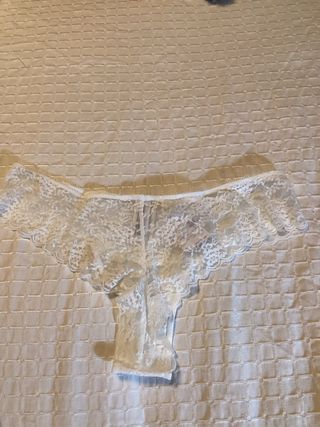 Lote 3 tangas encaje woman secret nuevas encaje