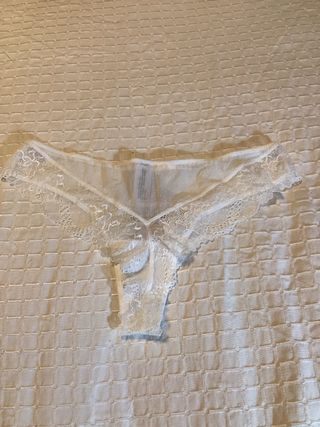 Lote 3 tangas encaje woman secret nuevas encaje