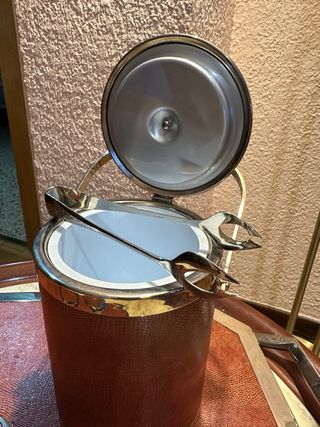 Juego cubitera, bandeja y posavasos 70s