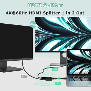 Divisor HDMI Splitter (2 unidades)