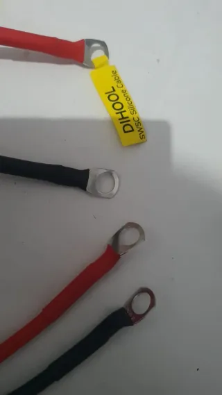 Cable de batería con terminales M8