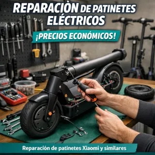 Reparación patinetes eléctricos Xiaomi y similares
