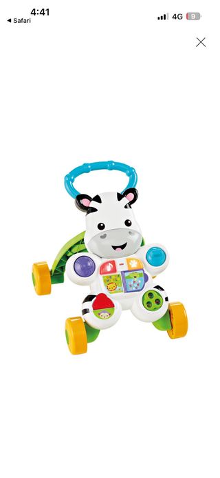 Andador correpasillos Fisher-Price Cebra