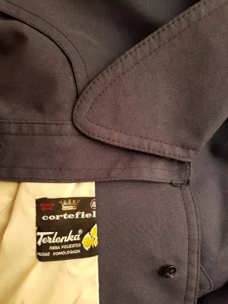 60s Terlenka space age gabardina