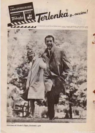 60s Terlenka space age gabardina