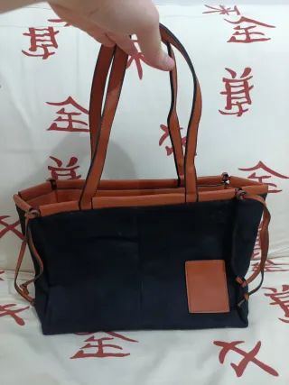 Bolso Negro y Marrón