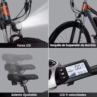 Bicicleta Eléctrica GUNAI GN29 750W