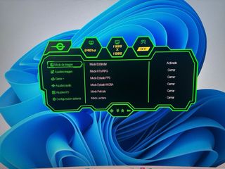 Monitor Gaming 240Hz Curvo