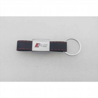 Llavero de cuero con logo AUDI RS REGALO REF.1224