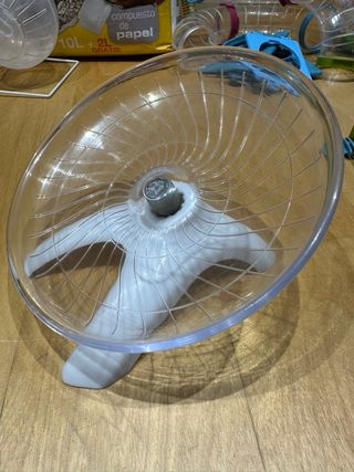 Accesorios para hámster: túneles, bebederos, rueda