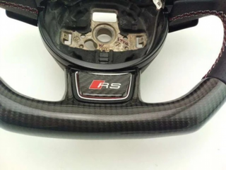 EMBLEMA CARBONO VOLANTE AUDI S SLINE RS