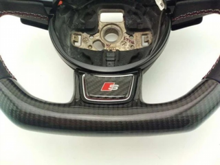 EMBLEMA CARBONO VOLANTE AUDI S SLINE RS