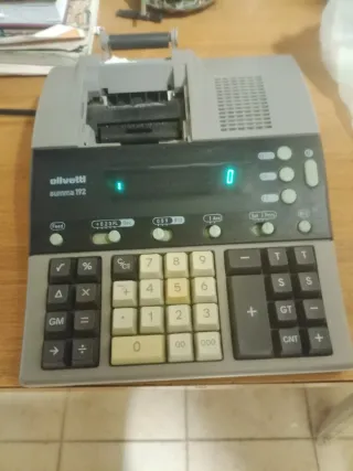 Calcolatrice Olivetti Summa 192 Vintage