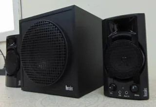 Altavoces Hercules XPS 2.1 Bassboost Negro