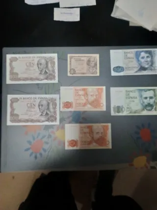 Billetes Pesetas Banco de España